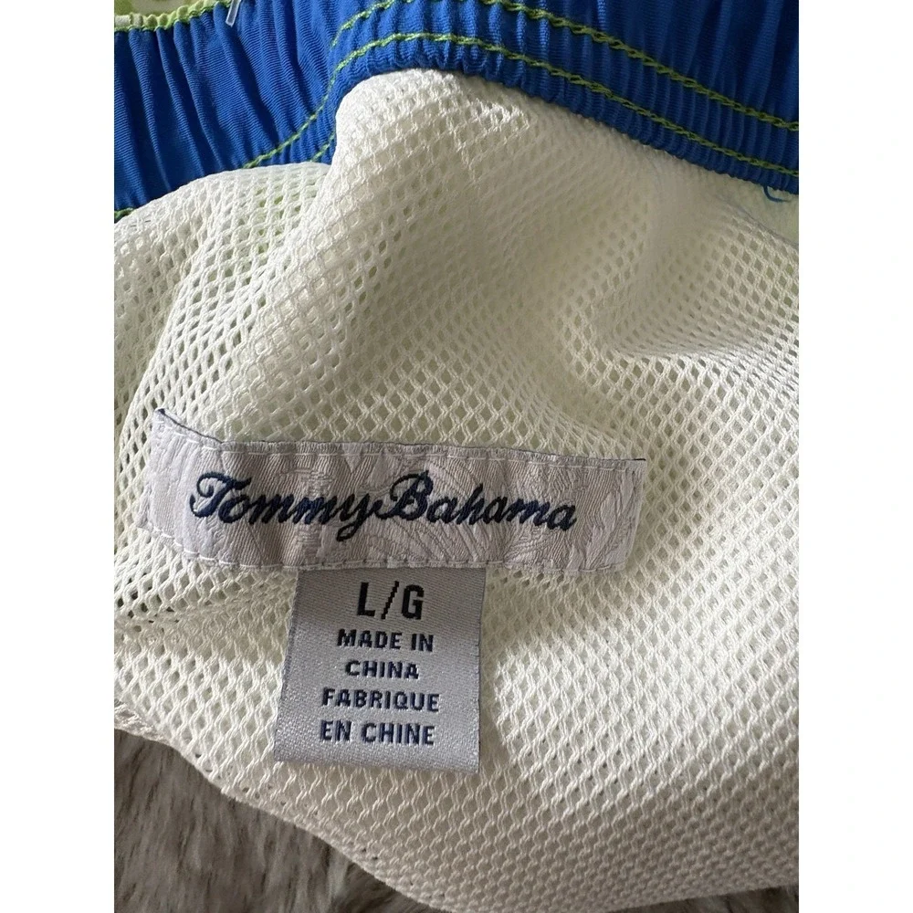 Tommy Bahama swim trunks bathing suit size L‎ lined tropical floral